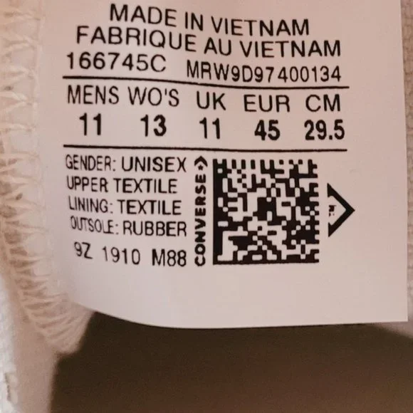 Converse CTAS OX Ocean Mint Natural White Women's 13 - Picture 6 of 6